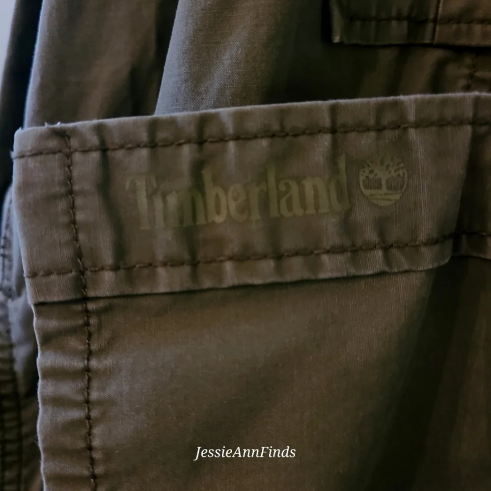 Timberland Green Button Down Shirt Jacket Shacket Men's Size XXL - Picture 14 of 14